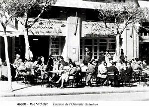 ALGER - TERRASSE DE L'OTOMATIC - 1955